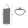 Kosz TOUCH BIN NEW 40L Matt Black