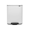Kosz pedałowy BO 2x30L White
