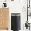Kosz TOUCH BIN NEW 40L Matt Black / Matt Steel FPP