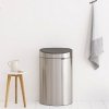 Kosz TOUCH BIN NEW 40L Matt Steel FPP