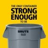 Kontener BRUTE®  75,7L 2620-00 Green okrągły z kanałami
