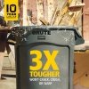 Kontener BRUTE® 121,1L 2632-00 Blue RECYCLING okrągły z kanałami