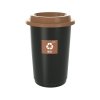 Kosz do segregacji ECO BIN 50L pokrywa brązowa BIO