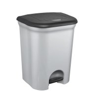 Kosz do segregacji TORGE Duo 2x11l srebrny