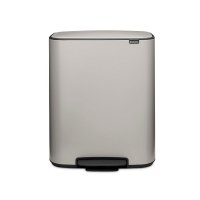 Kosz pedałowy BO 2x30L Soft Grey