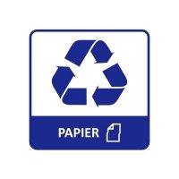 Etykieta do segregacji PAPIER NEW