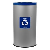 Kosz do segregacji odpadów EKO 75L papier ( Stal malowana )