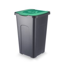 Kosz do segregacji SORTA 50L pokrywa zielona 