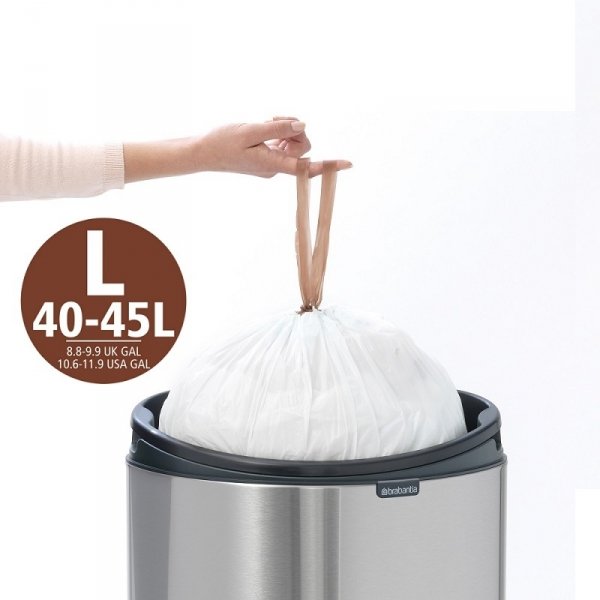 Kosz TOUCH BIN NEW 40L Matt Steel FPP
