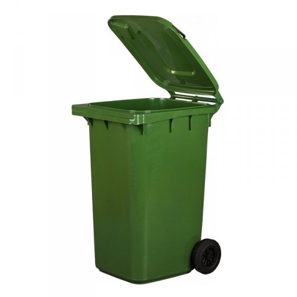 Pojemnik na odpady 240L zielony