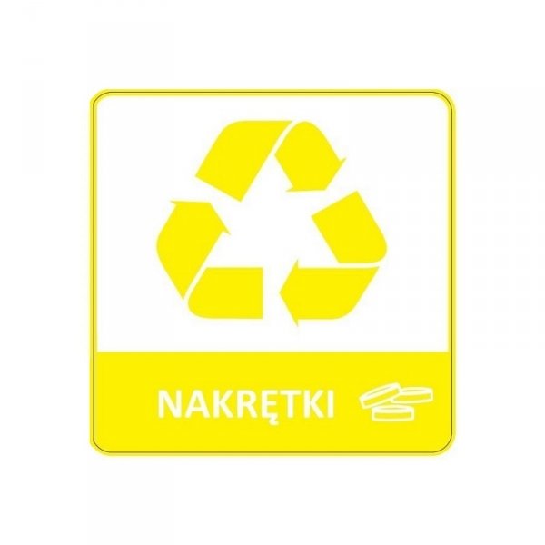ETY2-12 - Etykieta do segregacji &quot;NAKRĘTKI&quot; NEW