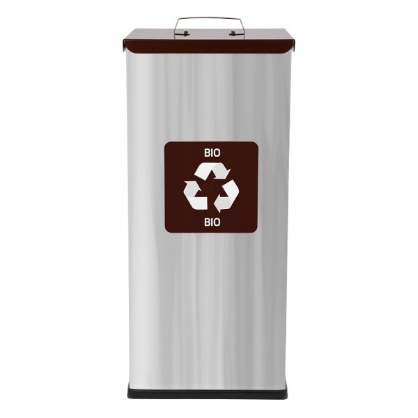 Kosz do segregacji odpadów EKO SQUARE PRESTIGE 60L bio