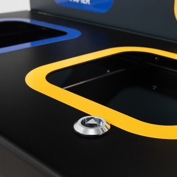 Stacja naścięnna do segregacji EKO WALL STATION trzykomorowa ( 3x35l )