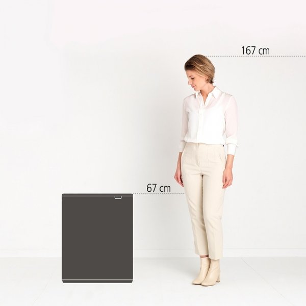 Kosz TOUCH BIN BO 60L Matt Black