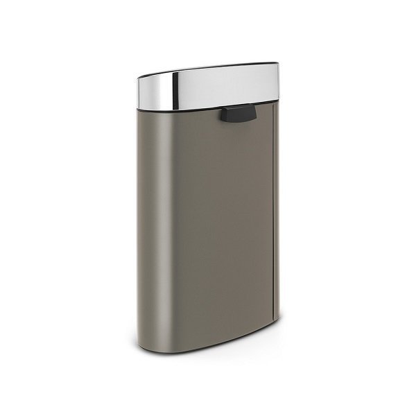 Kosz TOUCH BIN NEW 40L Platinum / Matt Steel