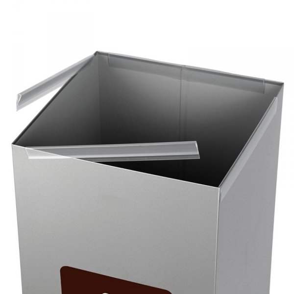Kosz do segregacji odpadów EKO SQUARE 60L bio