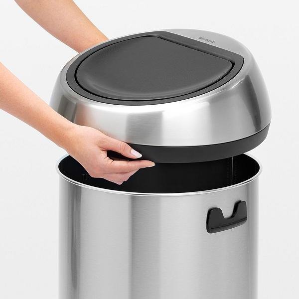 Kosz TOUCH BIN 60L Matt Steel FPP