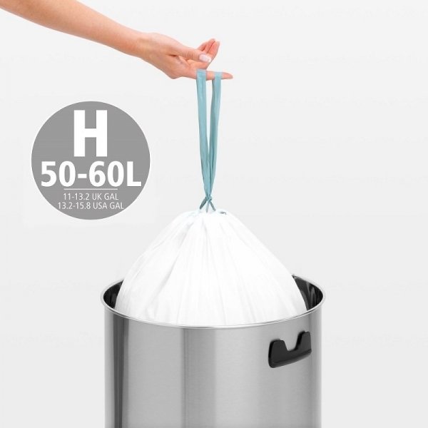 Kosz TOUCH BIN 60L Matt Steel 