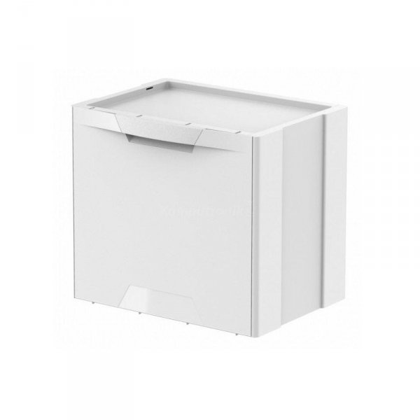 Kosz na śmieci ECOCUBES 22l biały 