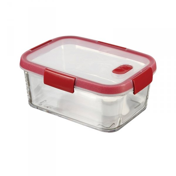 Pojemnik na żywność szklany Smart Cook 1,1L prostokątny      