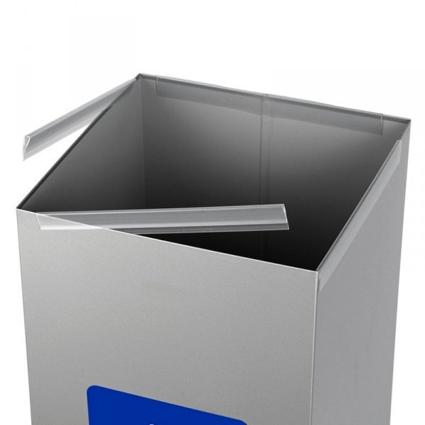Kosz do segregacji odpadów EKO SQUARE 60L papier