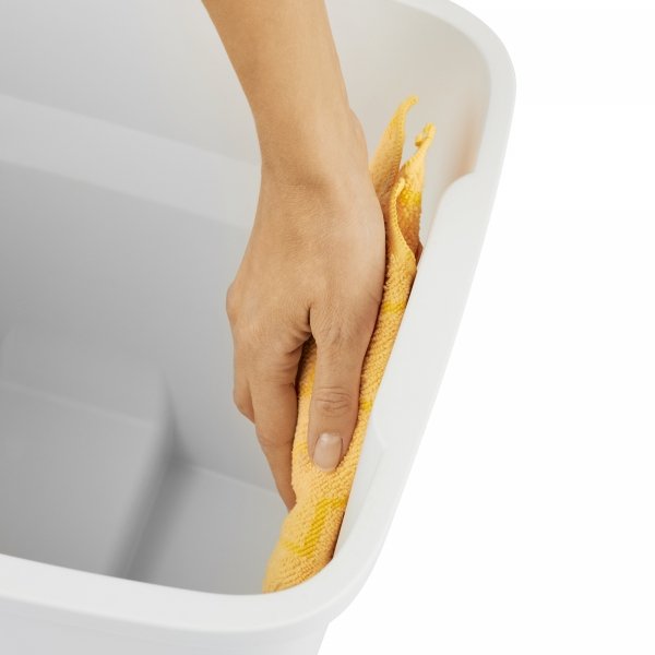 Kosz na śmieci z pedałem HERA 60L czarny