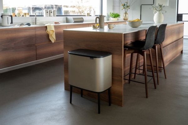 Kosz TOUCH BIN BO 3x11L Metallic Gold
