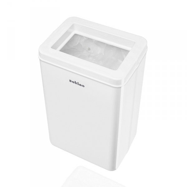 Kosz na odpady WEPA Satino Waste 50L biały