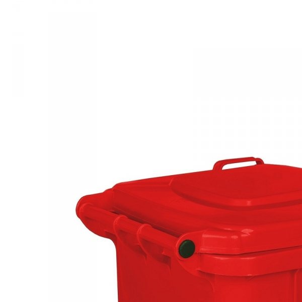 Pojemnik na odpady 120L czerwony