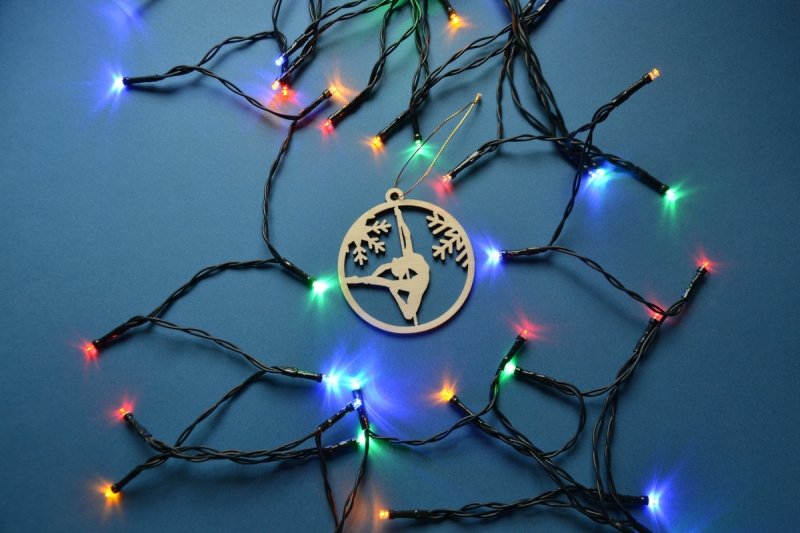 Pole dance Christmas Ornaments, perfect gift for pole dancer, Pole dance Wall Decor