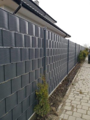 Taśma ogrodzeniowa ROLKA 26mb CLASSIC 19cm PROTECTO™ GRAFIT