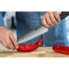 Nóż Santoku Z Rowkami 18 Cm Srebrny All * Star Zwilling