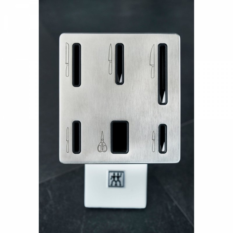 Zestaw 5 Noży W Bloku Samoostrzącym Biały Four Star Zwilling