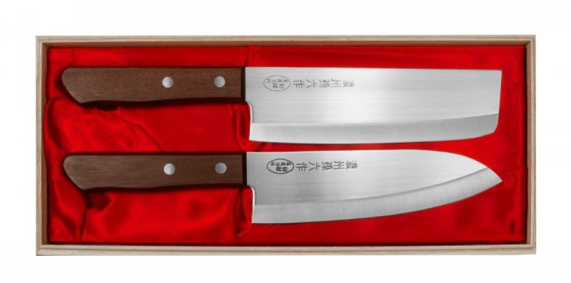 Satake Tomoko Zestaw Santoku + Nakiri