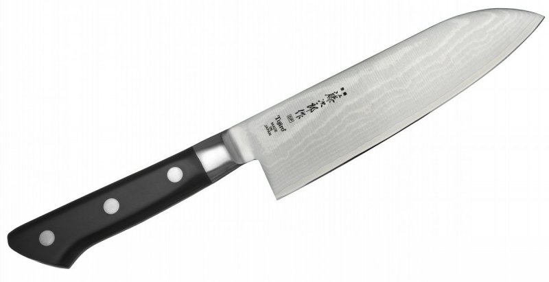 Nóż Santoku Tojiro DP37 17cm, stal VG-10, 37 warstw, uniwersalny