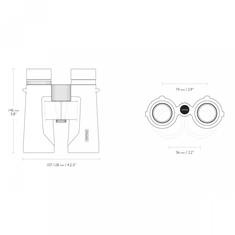 Lornetka Hawke Vantage 8x42 zielona