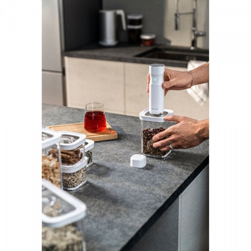 Plastikowy Pojemnik L - 1.6 Ltr, Szary Fresh & Save Cube Zwilling