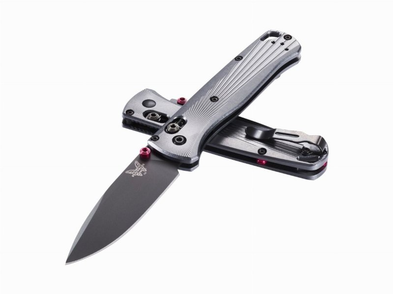 Nóż Benchmade 535BK-4 Bugout EDC M390 Aluminium Czerwony