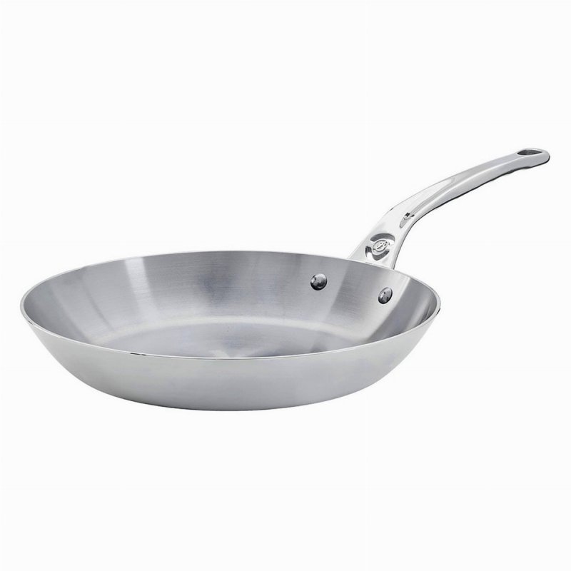 Patelnia ze Stali Węglowej De Buyer MINERAL B PRO na Indukcję i Gaz 24 cm