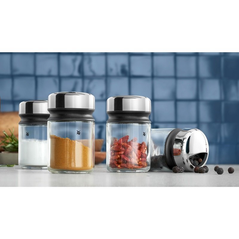 Pojemnik na Przyprawy WMF Depot - Szkło i Stal Cromargan, 9,5 cm