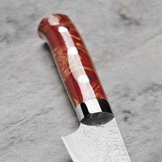 Takeshi Saji Red Turquise R2 Nóż do obierania 9 cm
