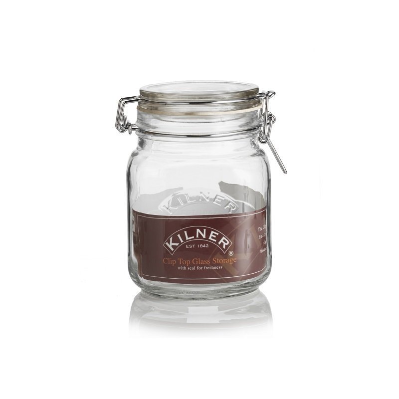 Kilner  Słoik 1l, Square Clip Top Jar