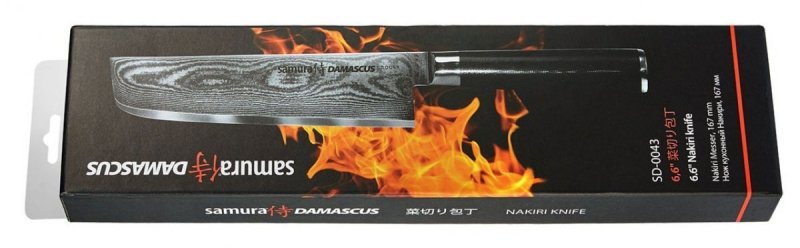 Samura Damascus nakiri 167mm