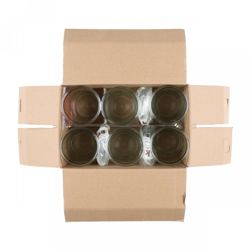 Słoik Weck Mold z pokrywką, uszczelką i 2 zapinkami 850 ml, 6 szt