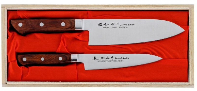 Satake Kotori Zestaw 2 noży uniwerslny + Santoku