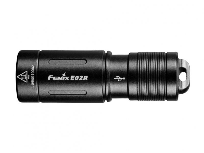 Latarka diodowa Fenix E02R czarna