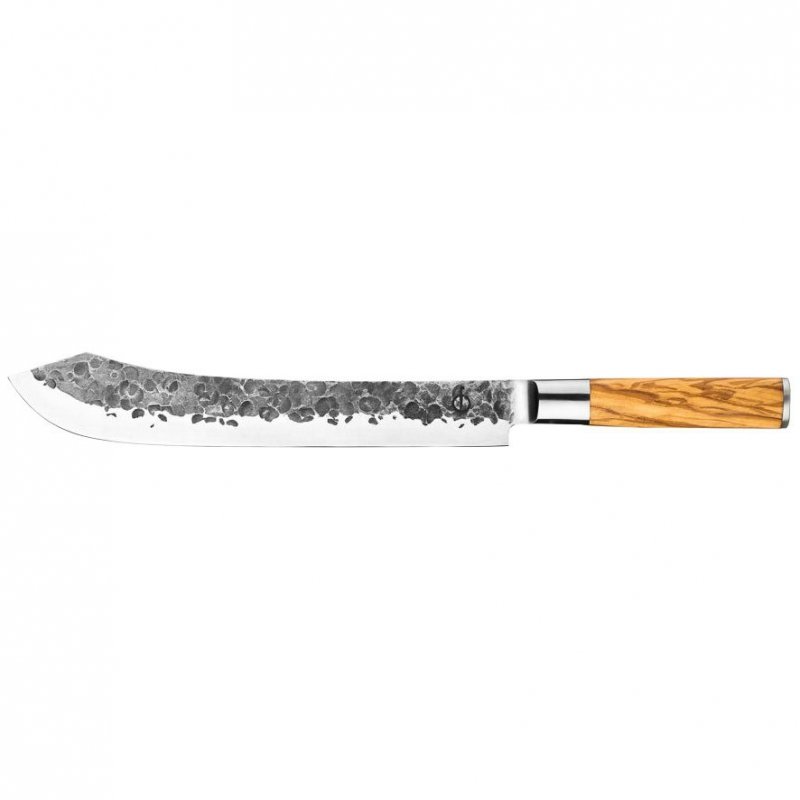 Nóż Forged Butcher Olive 25 cm drewno oliwne kuty