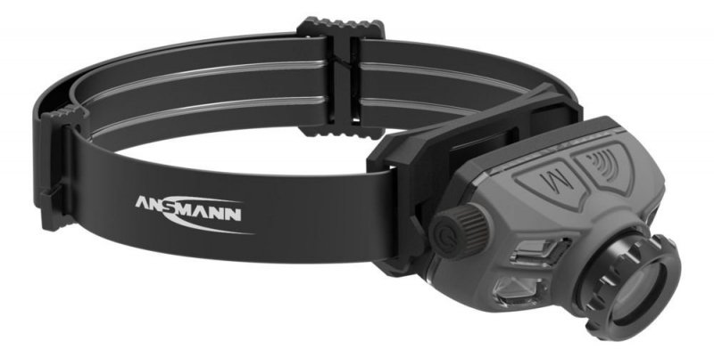 Latarka czołowa LED Ansmann HD450FRS, 450 lm, aku