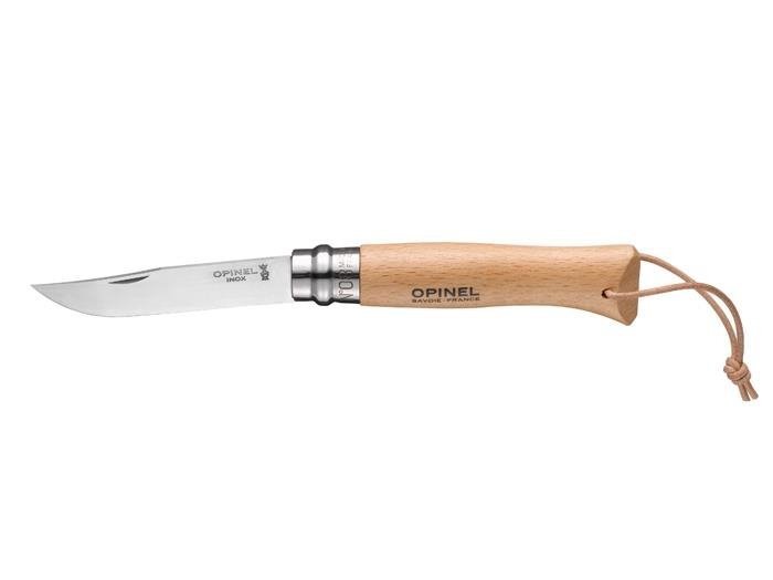 Opinel Nóż Inox Adventure 08 rzemień