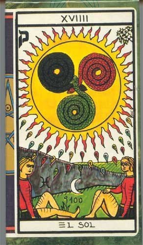 Karty Fournier Tarot Ezoteryczny 78 Kart Symbolika 12x7